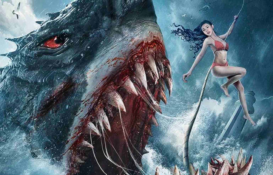 Scary Shark 桌布