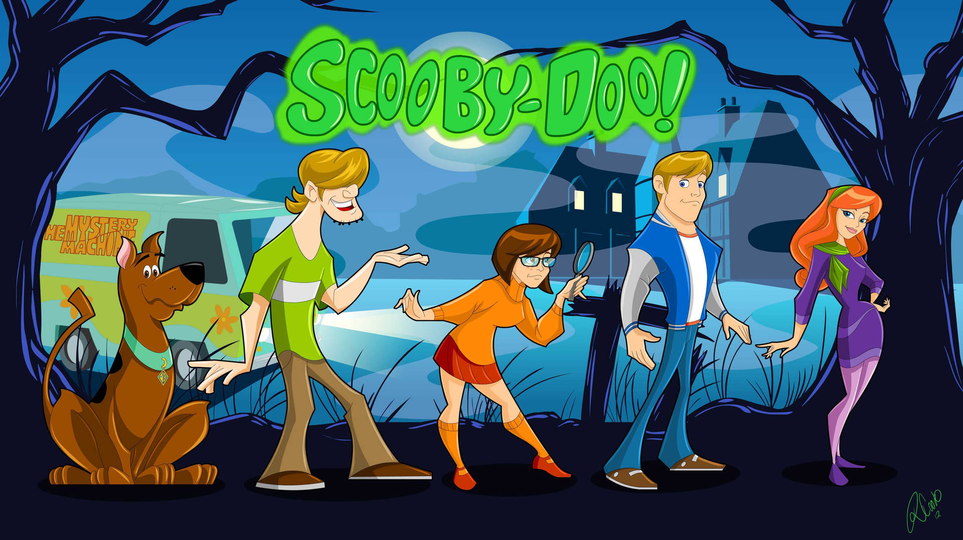 Scooby 桌布
