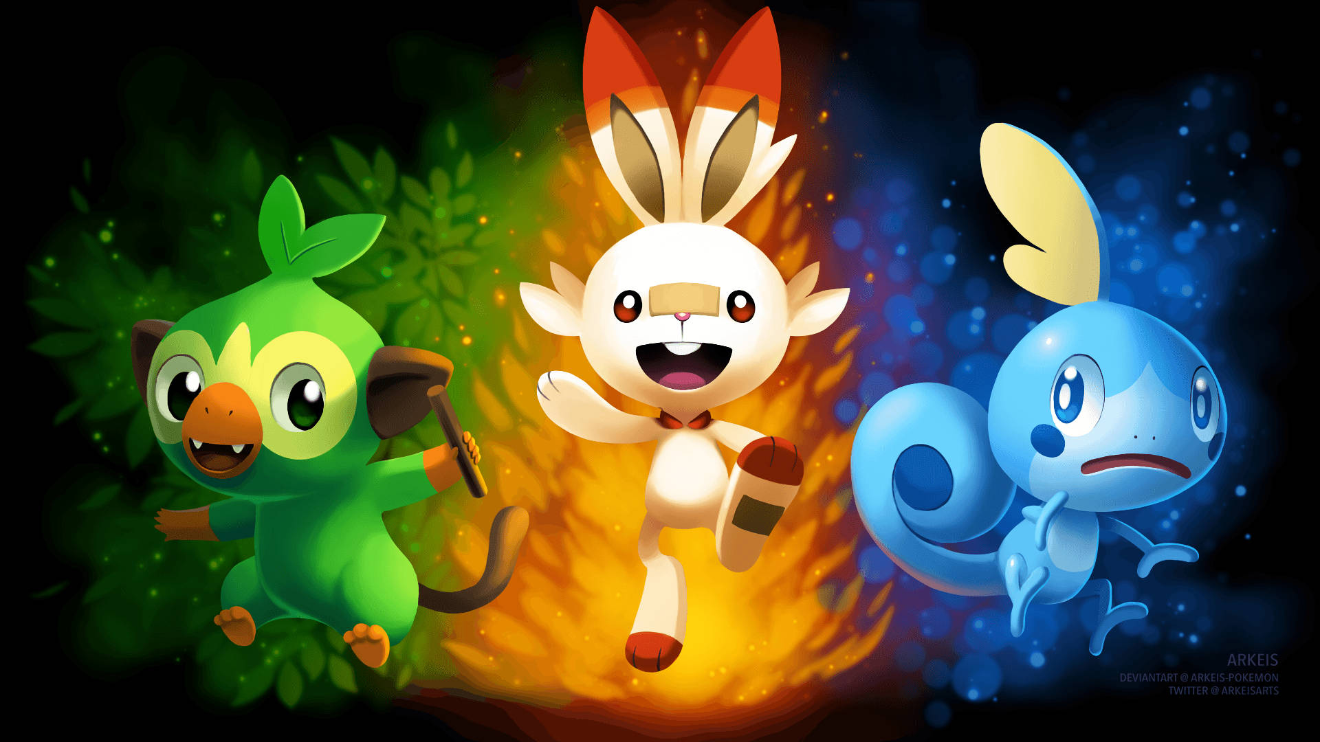 Scorbunny 桌布