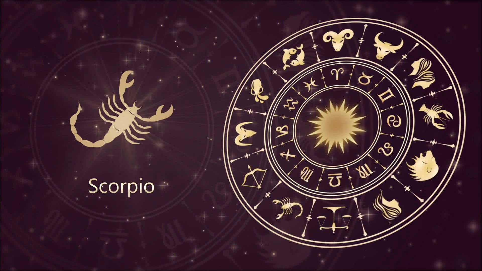 Scorpio Zodiac 桌布