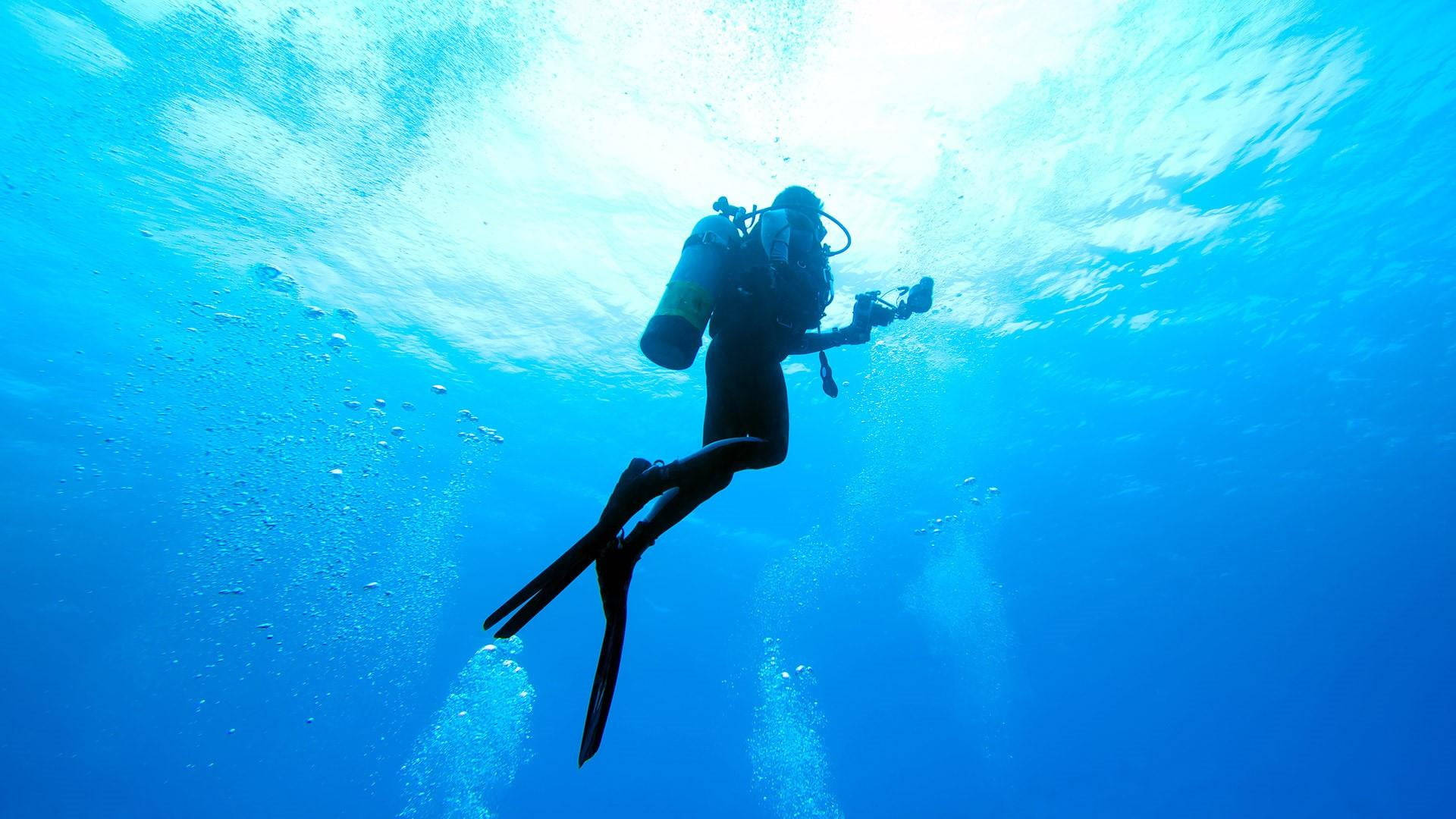 Scuba Diving 桌布