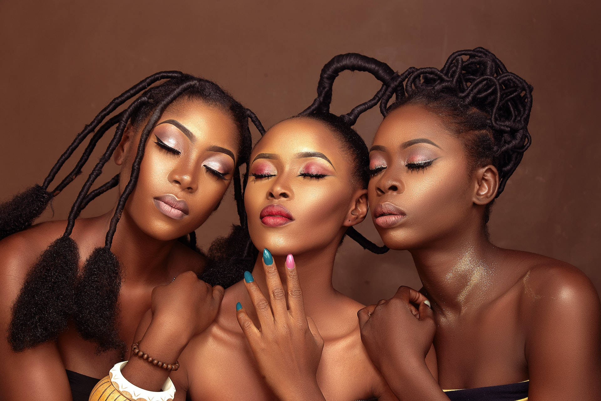 Sexy Black Women 桌布