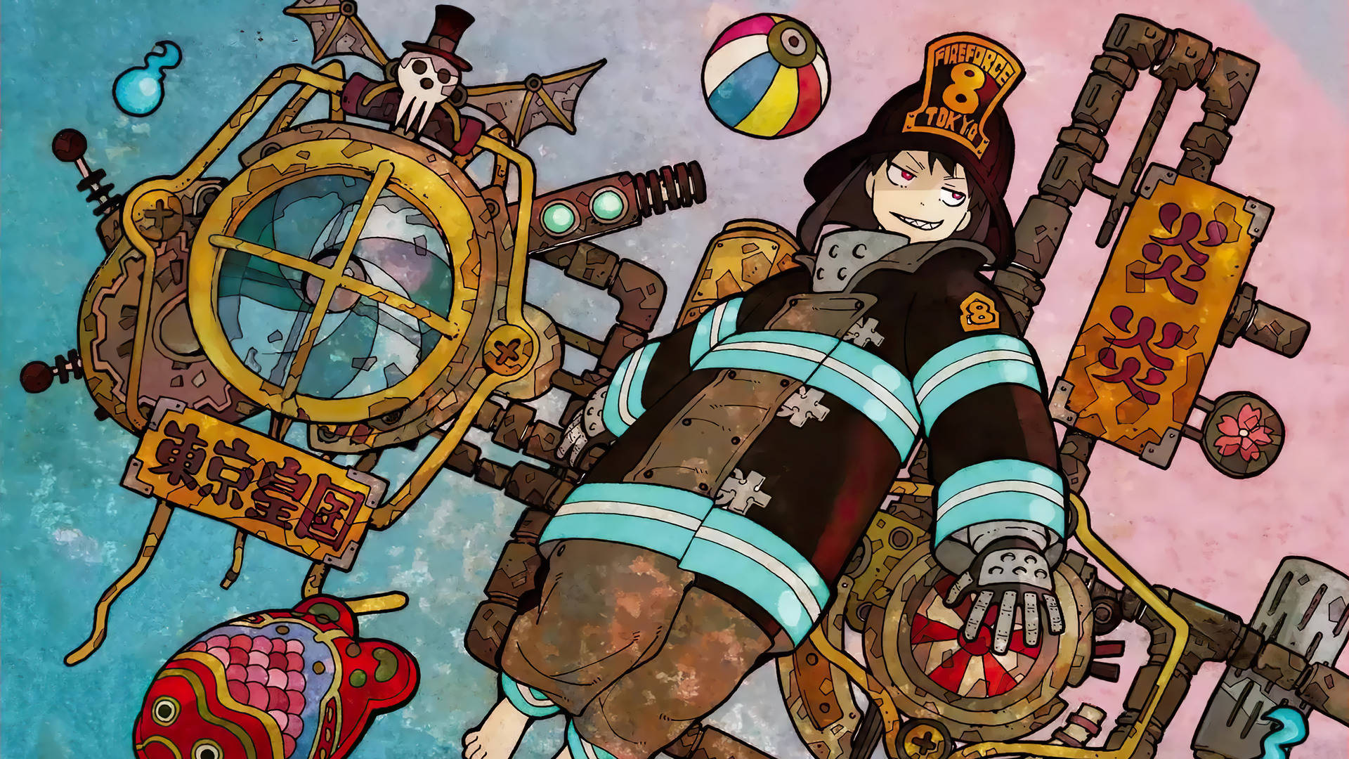 Shinra Kusakabe 桌布
