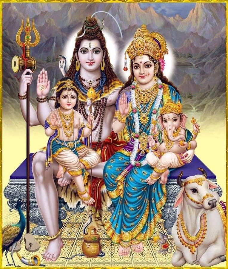Shiv Parivar 桌布