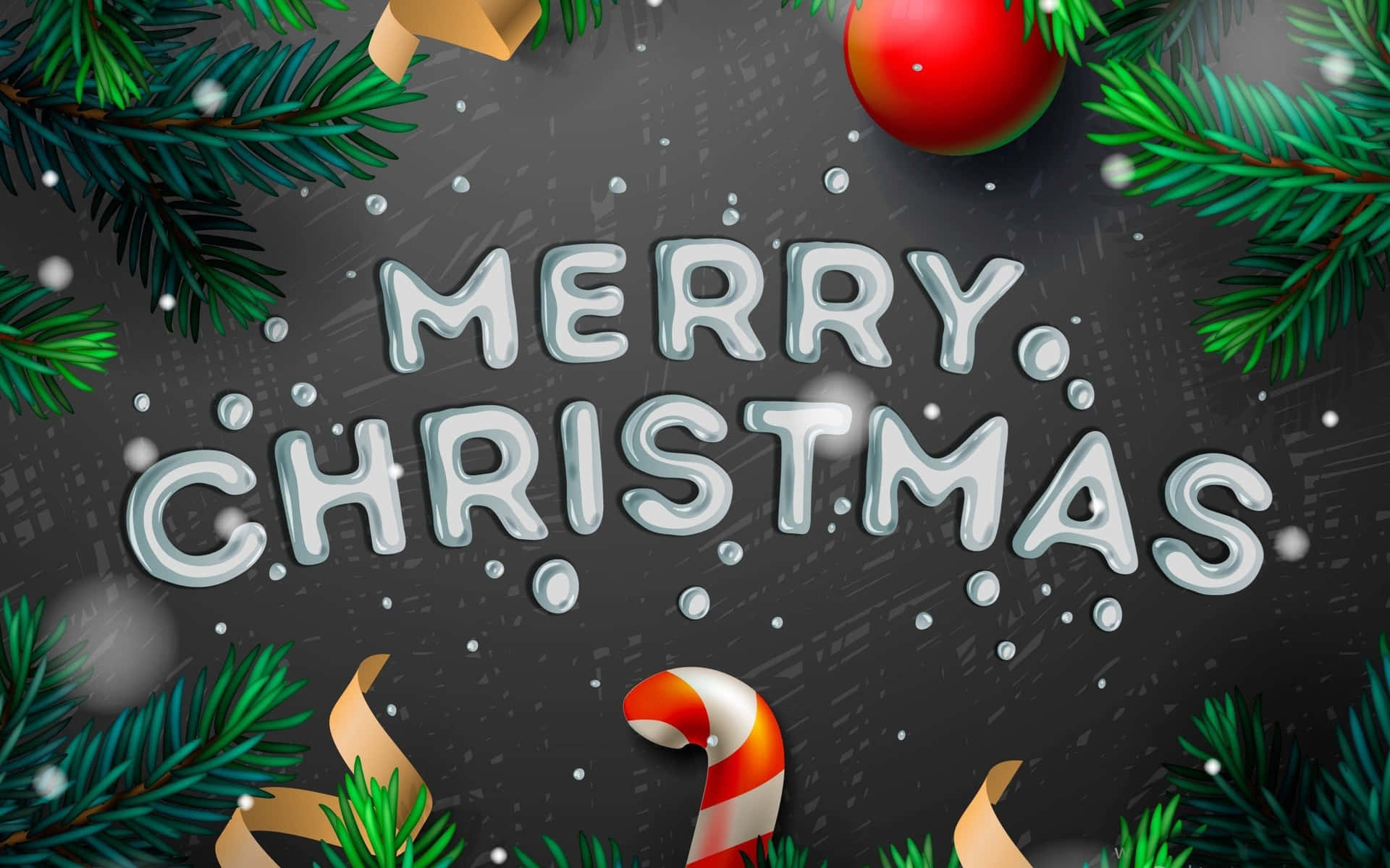Simple Christmas iPad 桌布