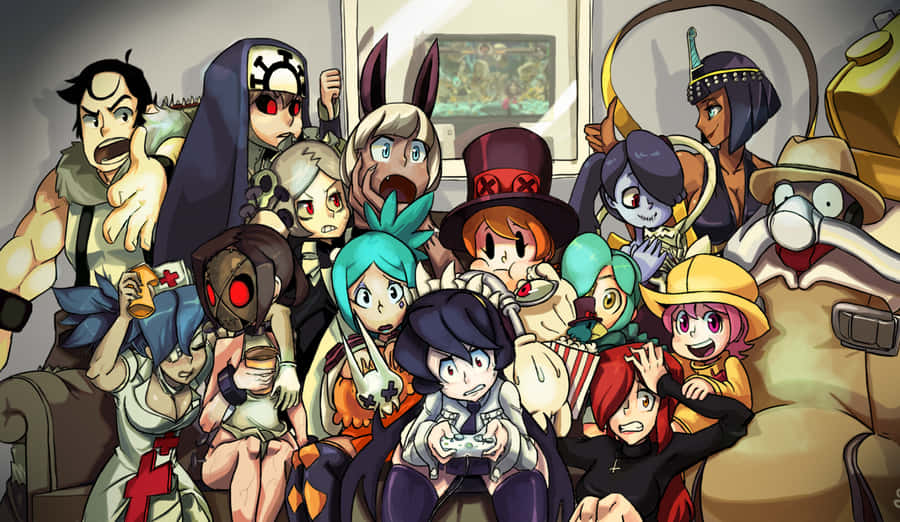 Skullgirls 桌布