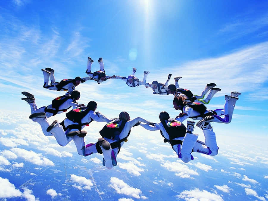 Skydiving 桌布