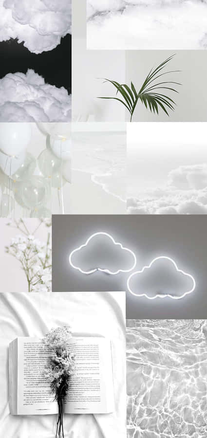 Soft White Aesthetic 桌布