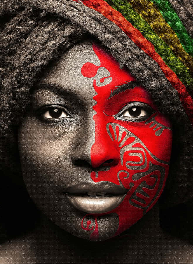 South African Woman 桌布