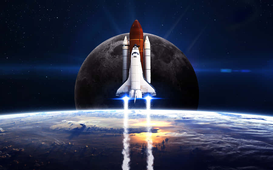 Space shuttle 桌布