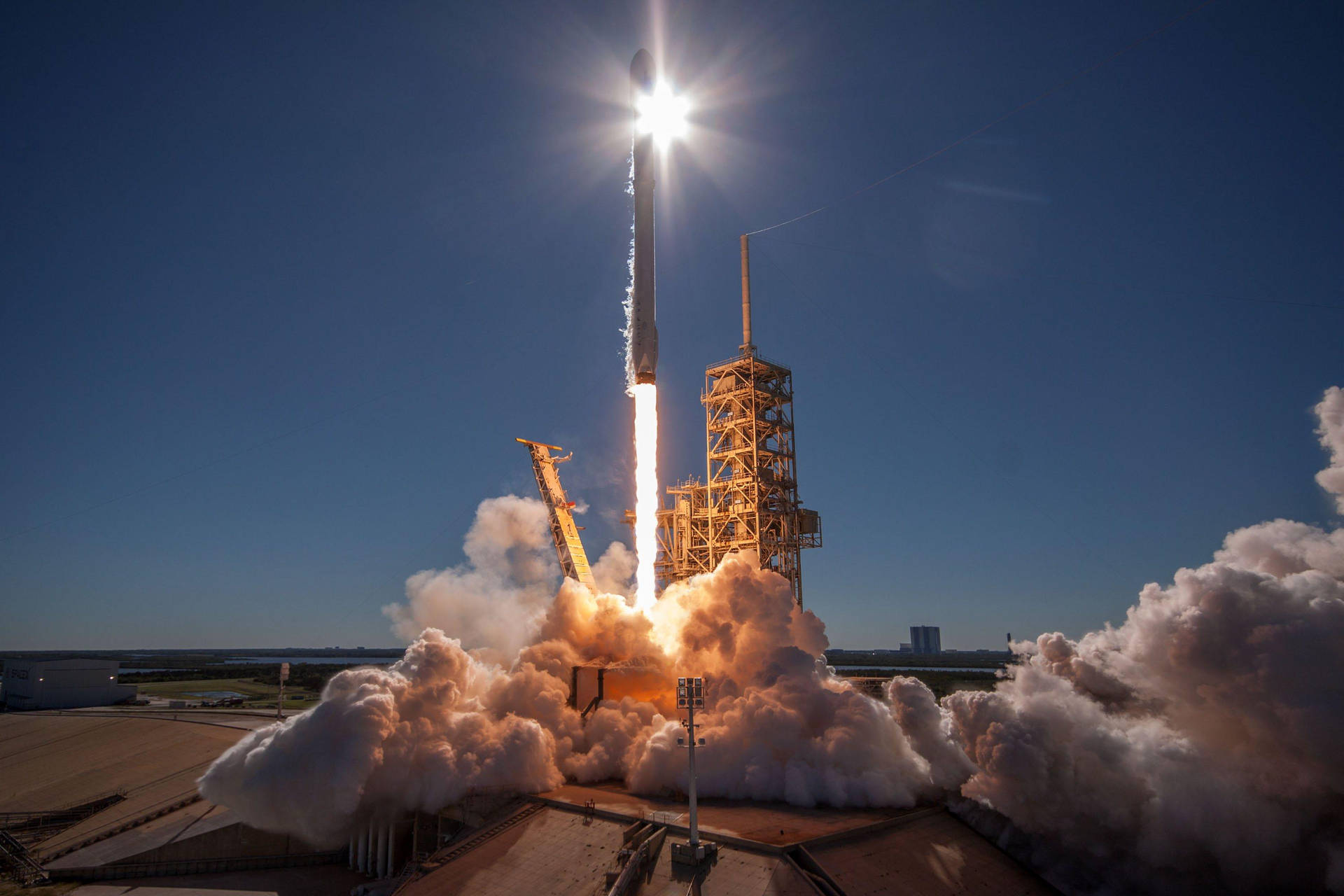 3000x2000 SpaceX Falcon Heavy Wallpaper