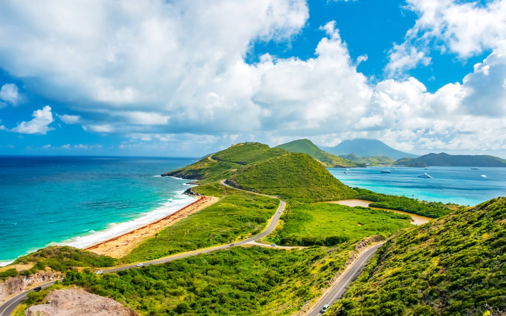 St Kitts And Nevis 桌布