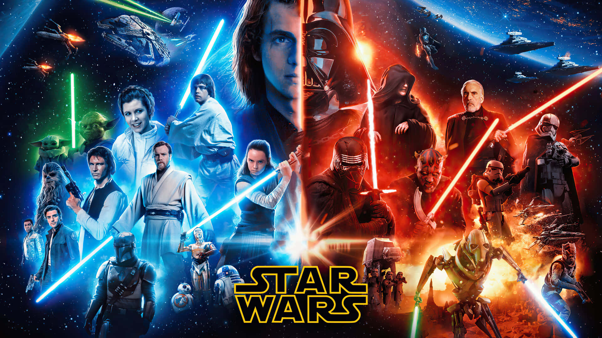 Star Wars Characters 桌布