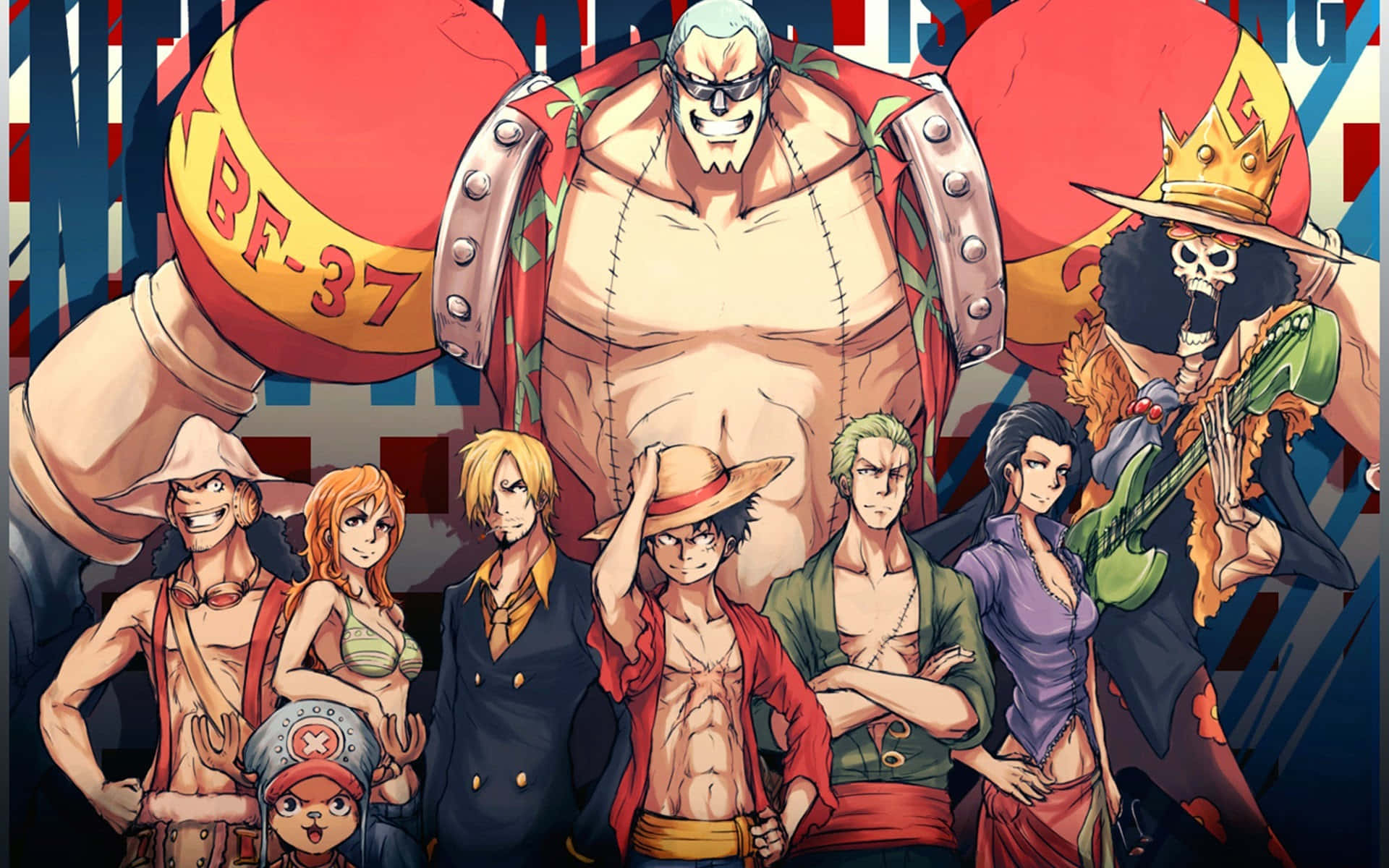 Straw Hat Pirates 桌布