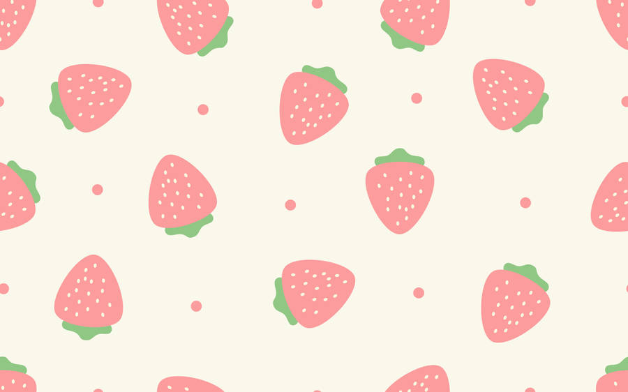Strawberry Desktop 桌布
