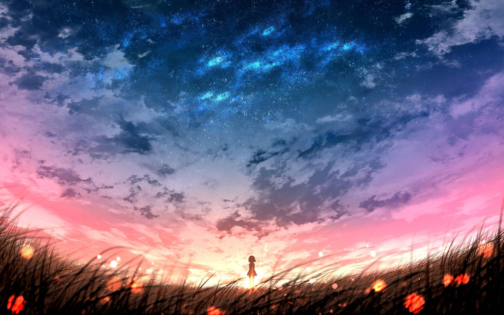Sunset Sky 桌布