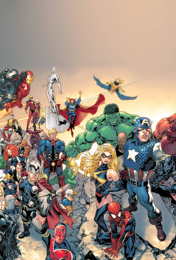 Superhero iPhone 桌布