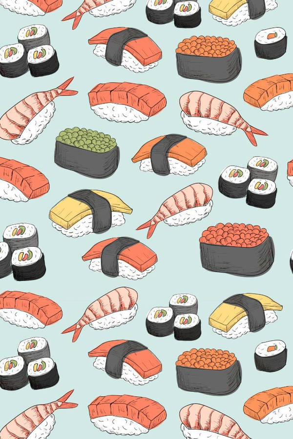Sushi 桌布