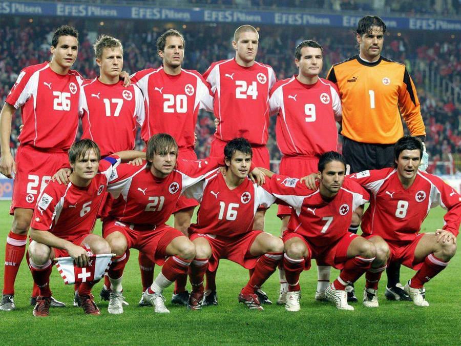 Switzerland National Football Team 桌布