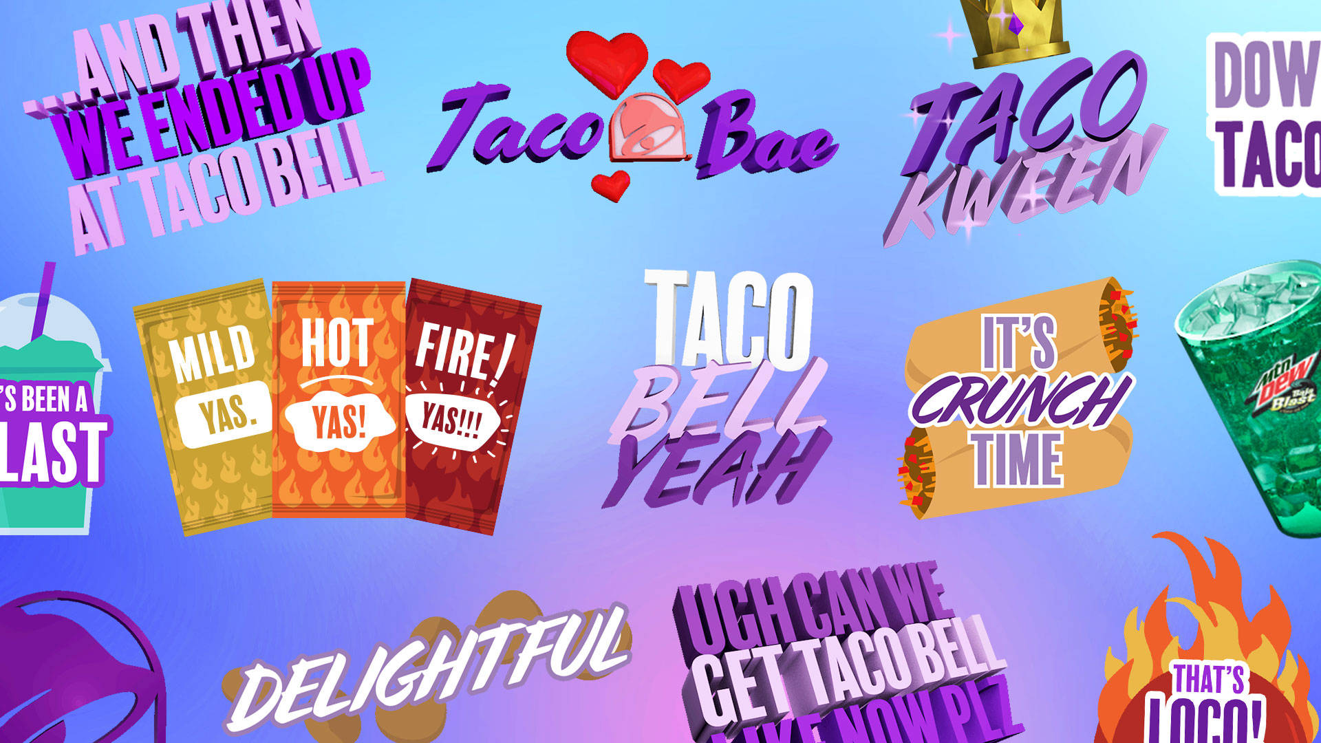 Taco Bell 桌布