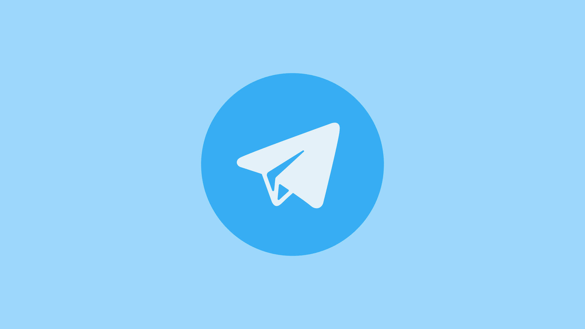 Technology Telegram Logo HD Wallpaper | Background Image