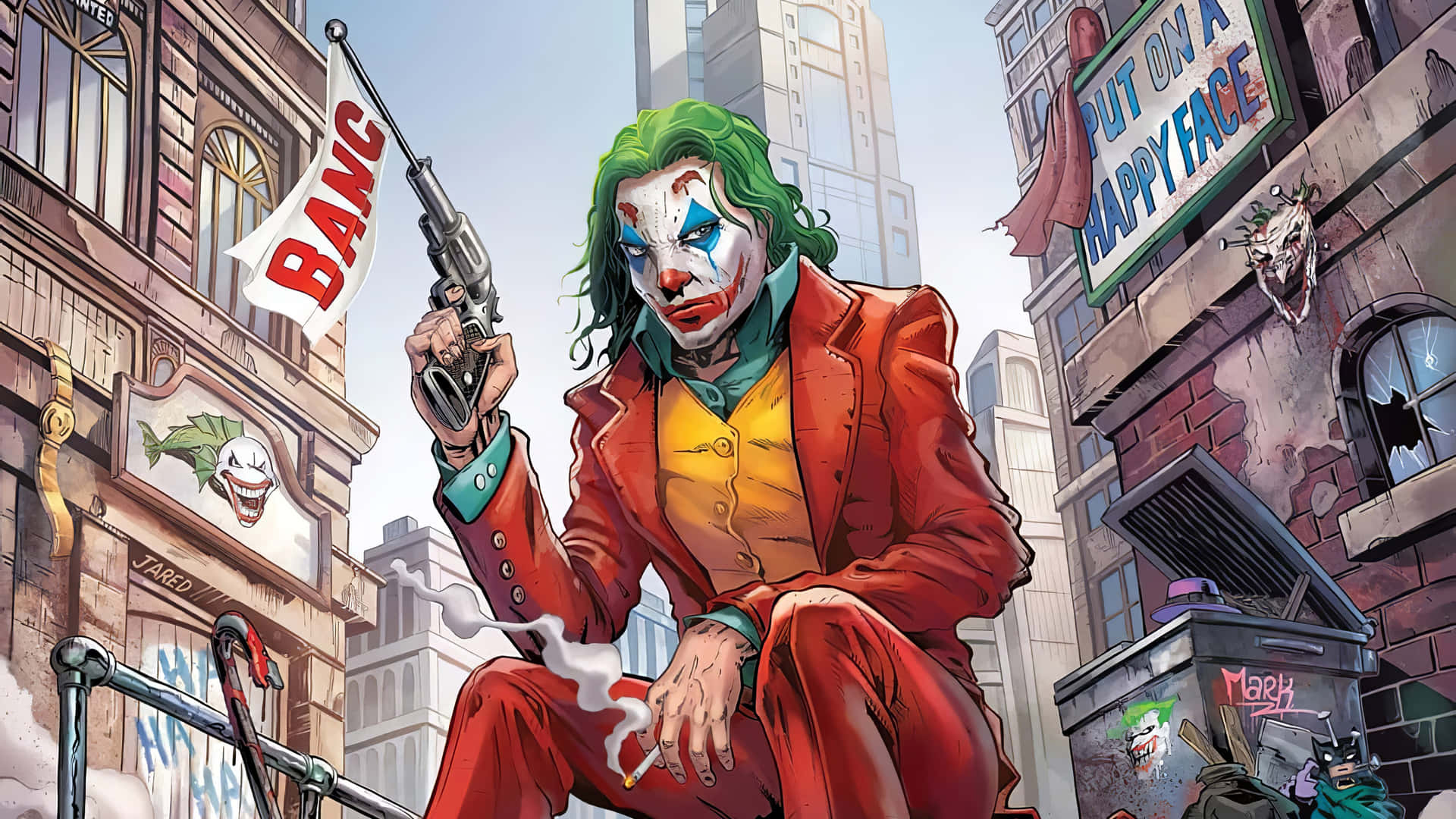 The Joker Comic 桌布