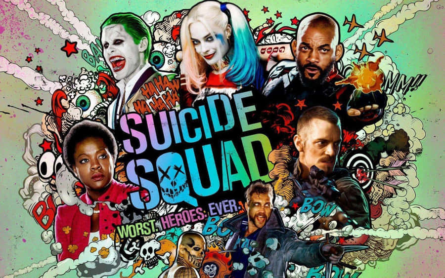 The Suicide Squad 桌布