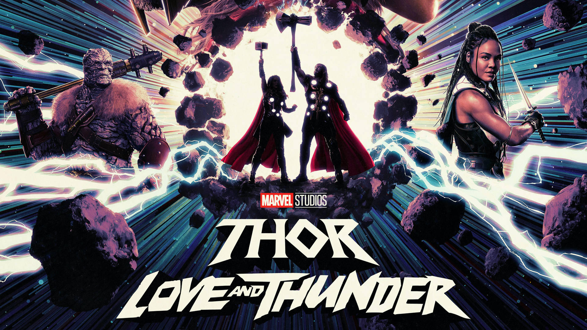 Thor Love And Thunder 桌布