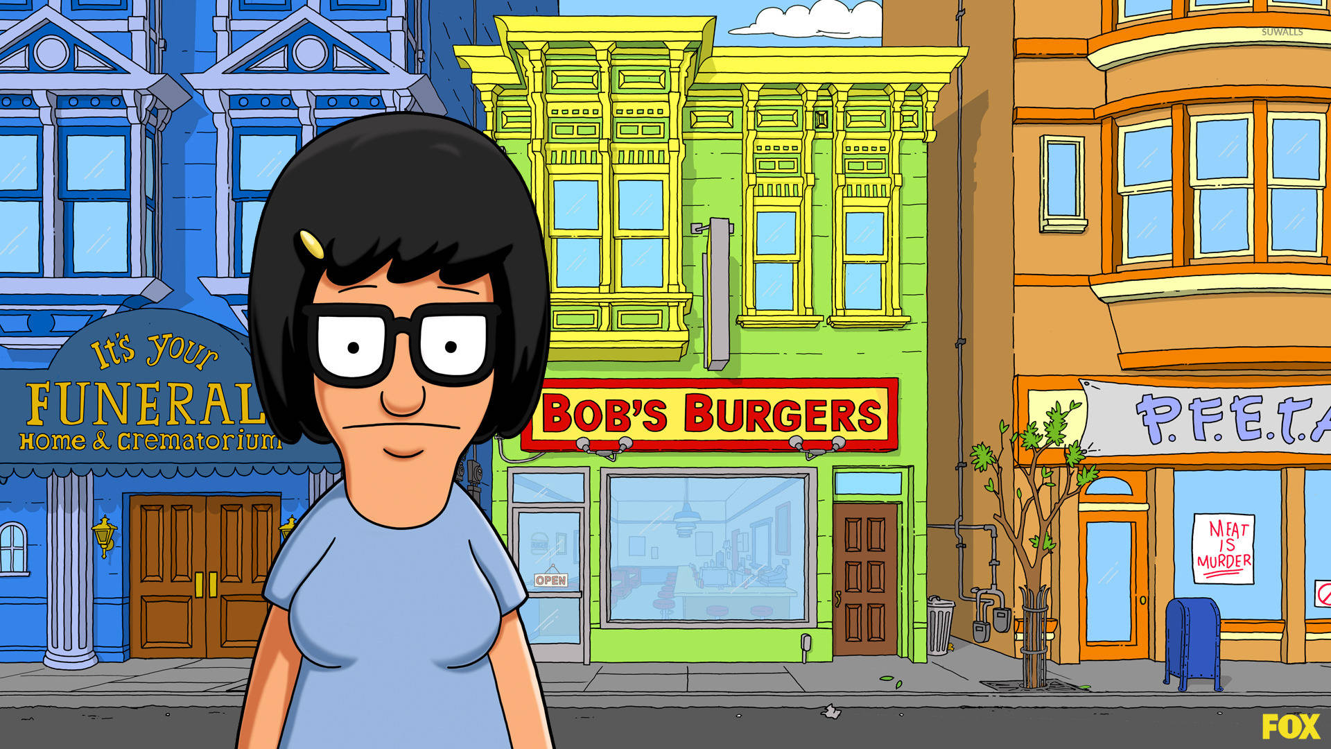 Tina Belcher 桌布