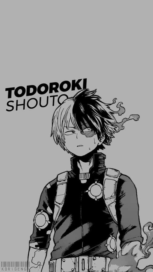Todoroki Black 桌布
