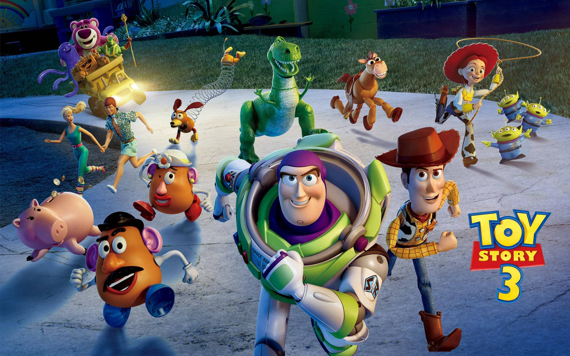 Toy Story 3 桌布