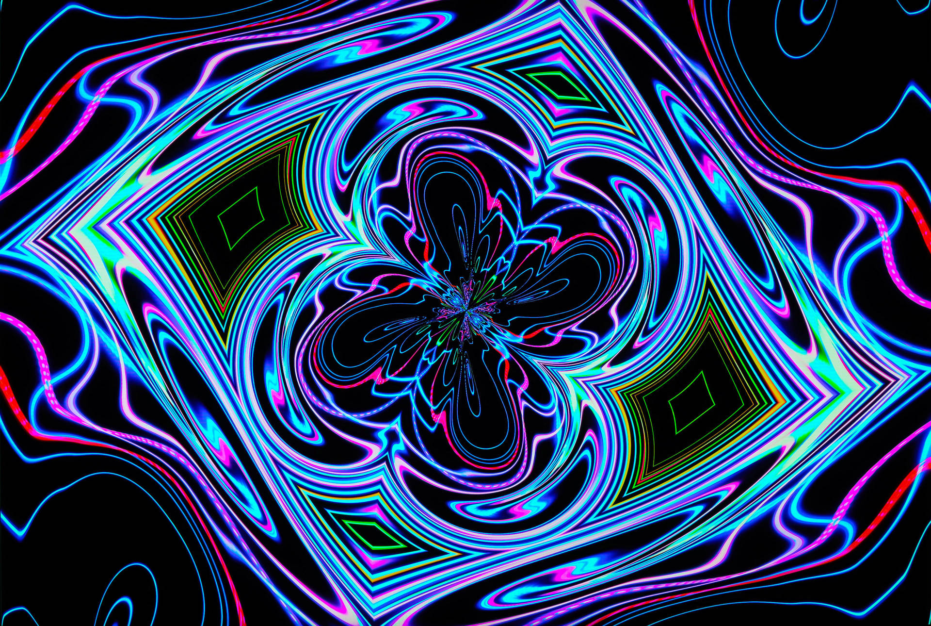 Trippy Dark Aesthetic 桌布