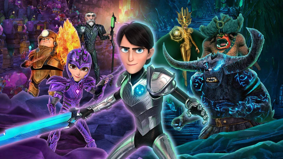 Trollhunters tales of arcadia 桌布