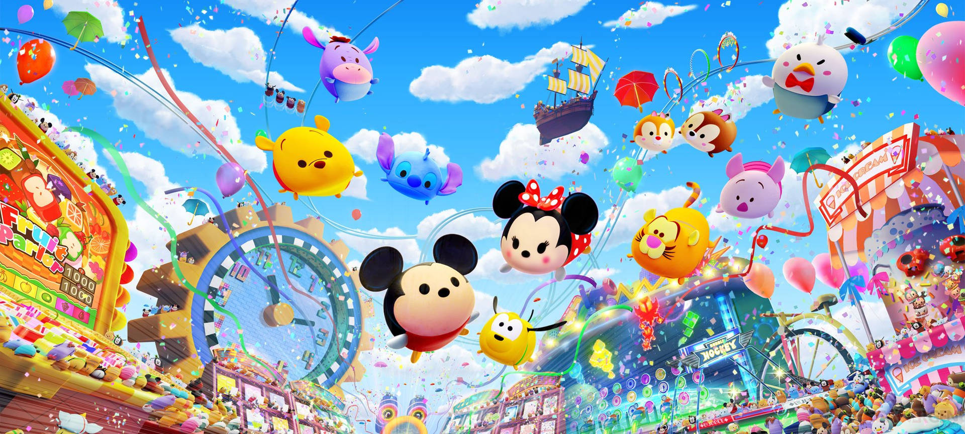 Tsum tsum 桌布