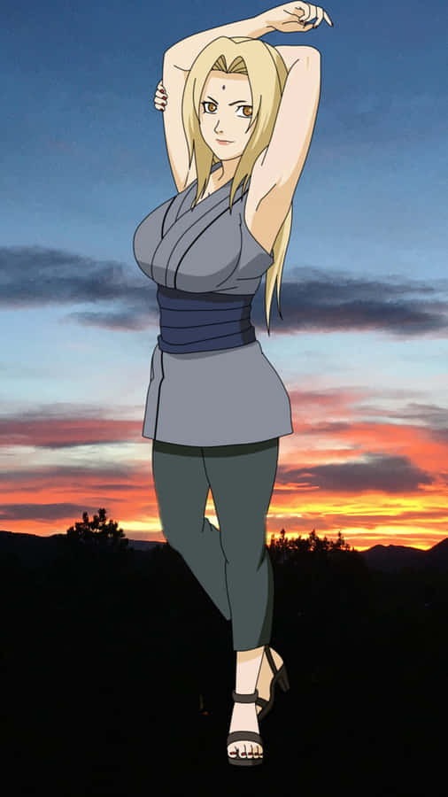Tsunade iPhone 桌布