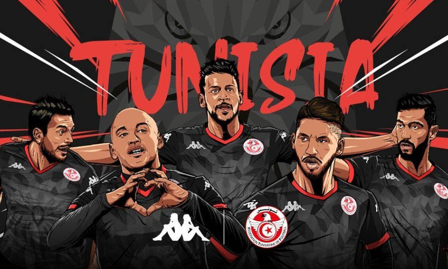 Tunisia National Football Team 桌布