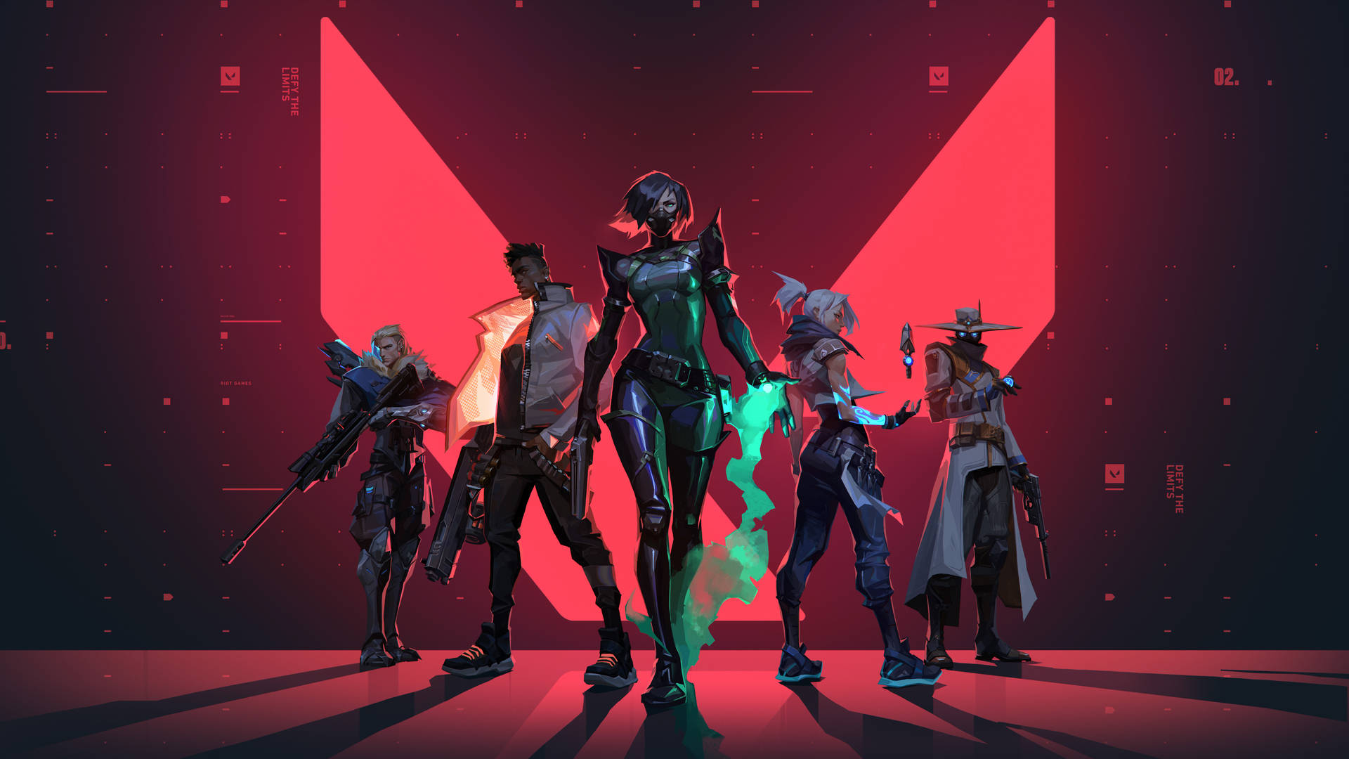 Valorant 2k 桌布