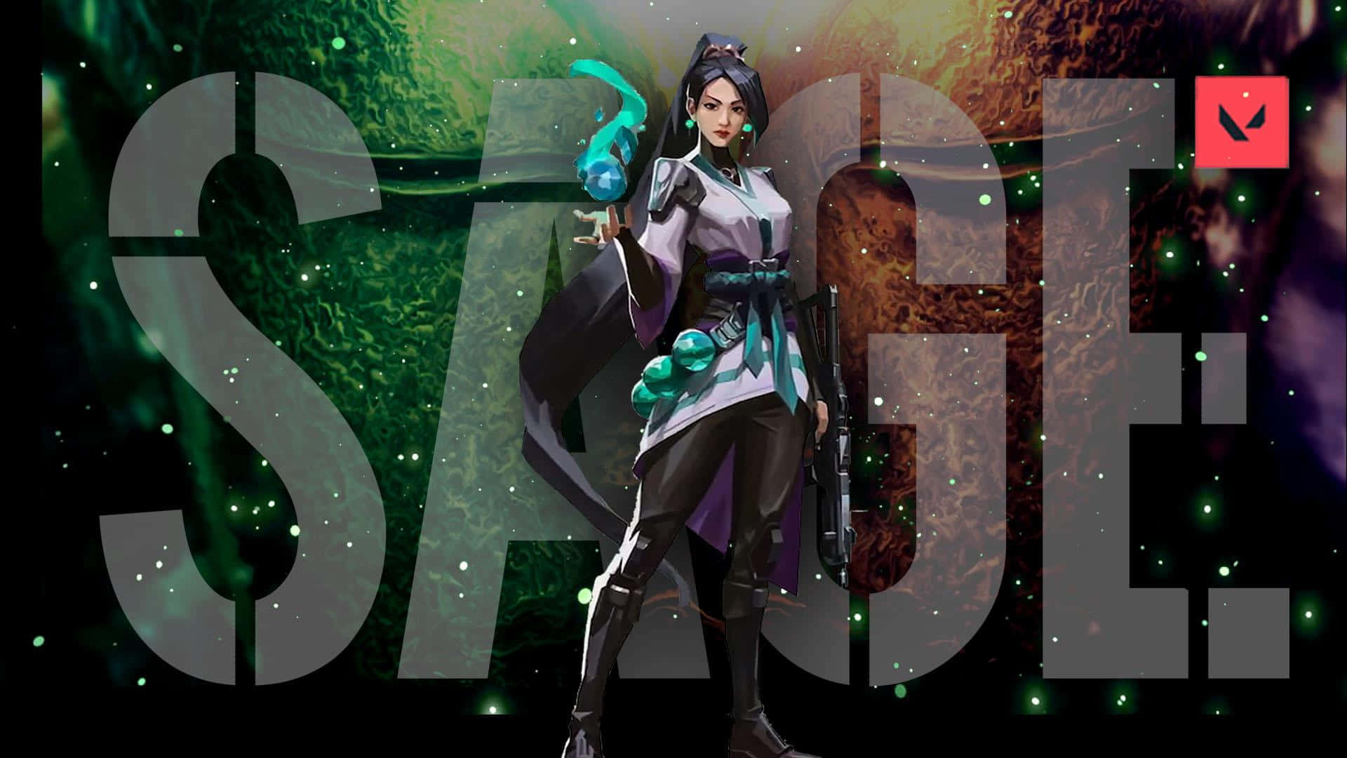 Valorant Sage 桌布
