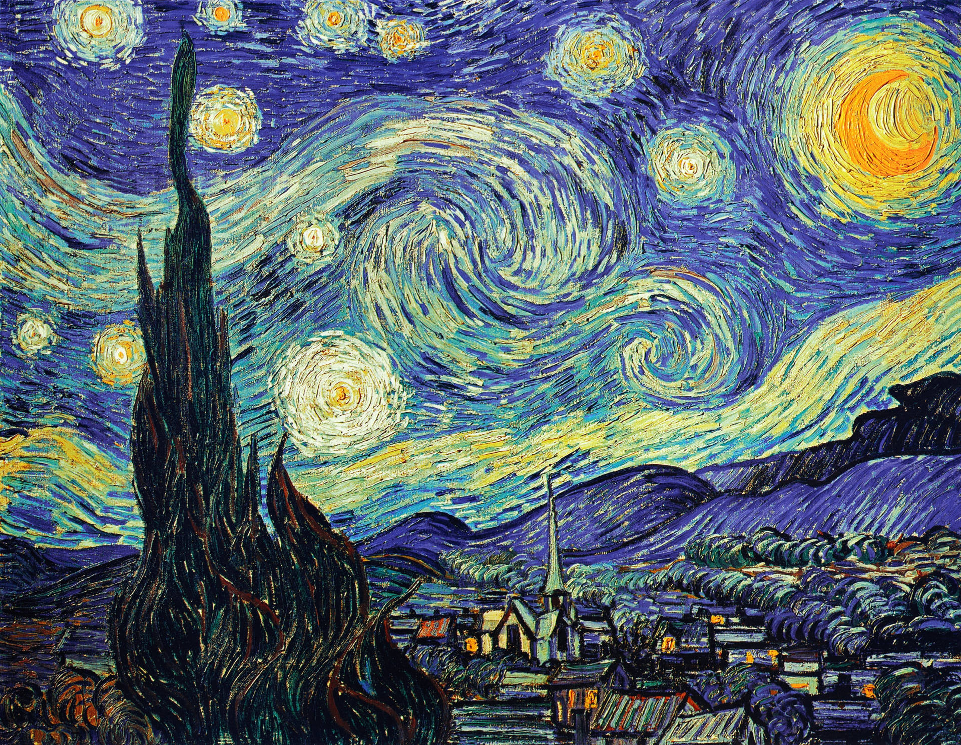 Van Gogh 桌布