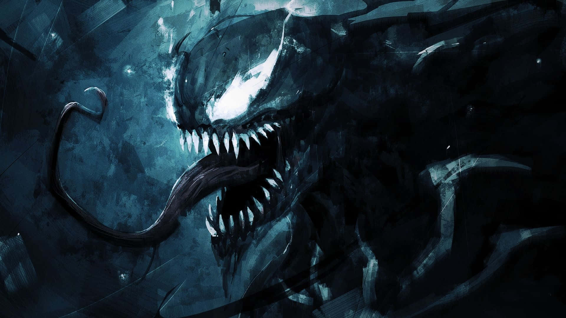 Venom Abstract 桌布