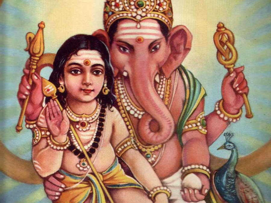 Vinayagar Murugan 桌布