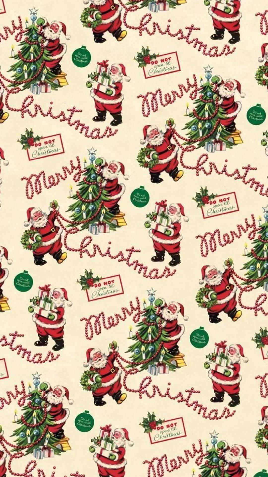 Vintage Christmas 桌布