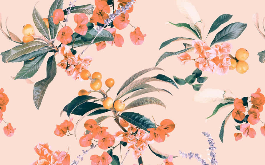 Vintage Peach 桌布