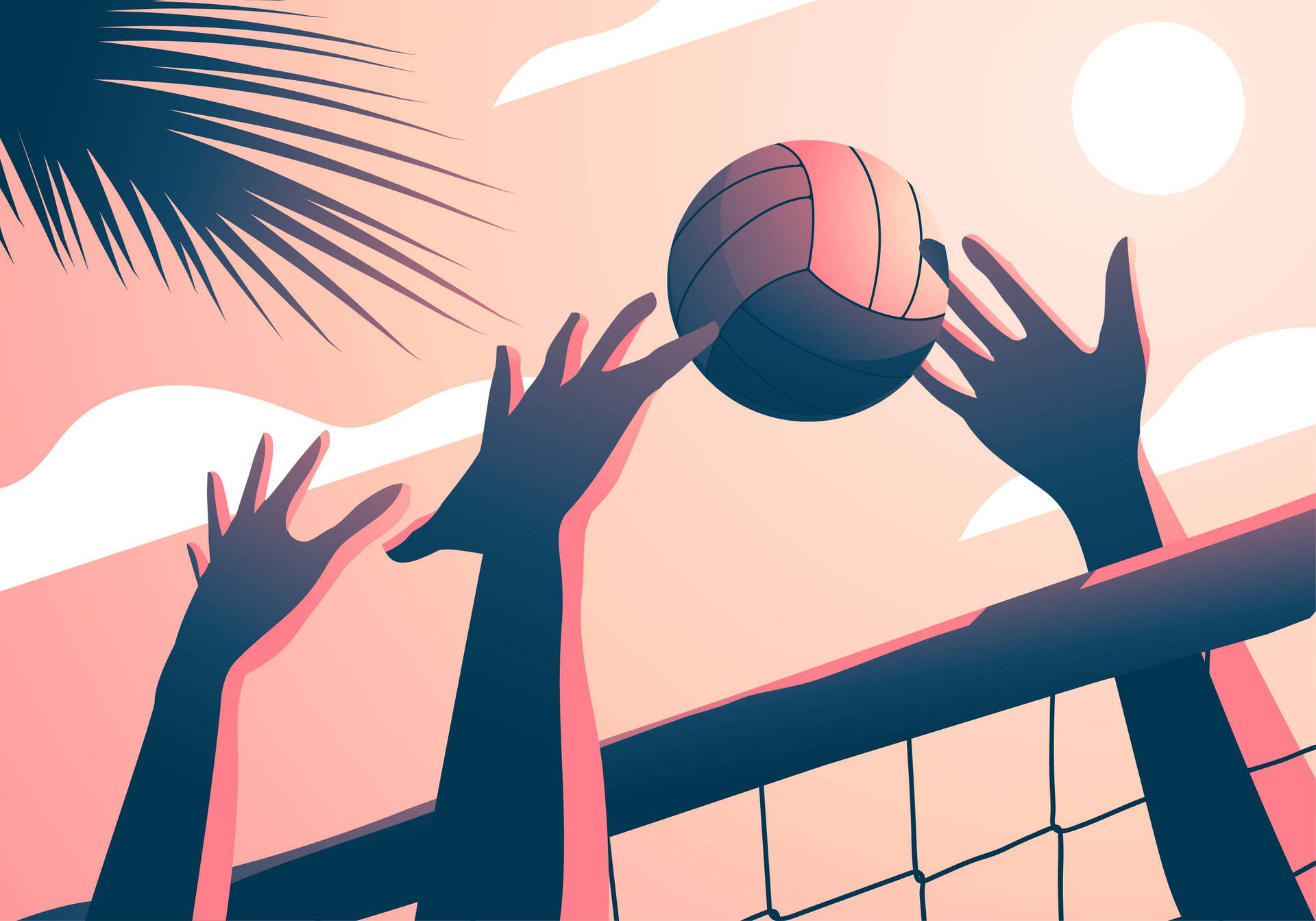 Volleyball Aesthetic 桌布