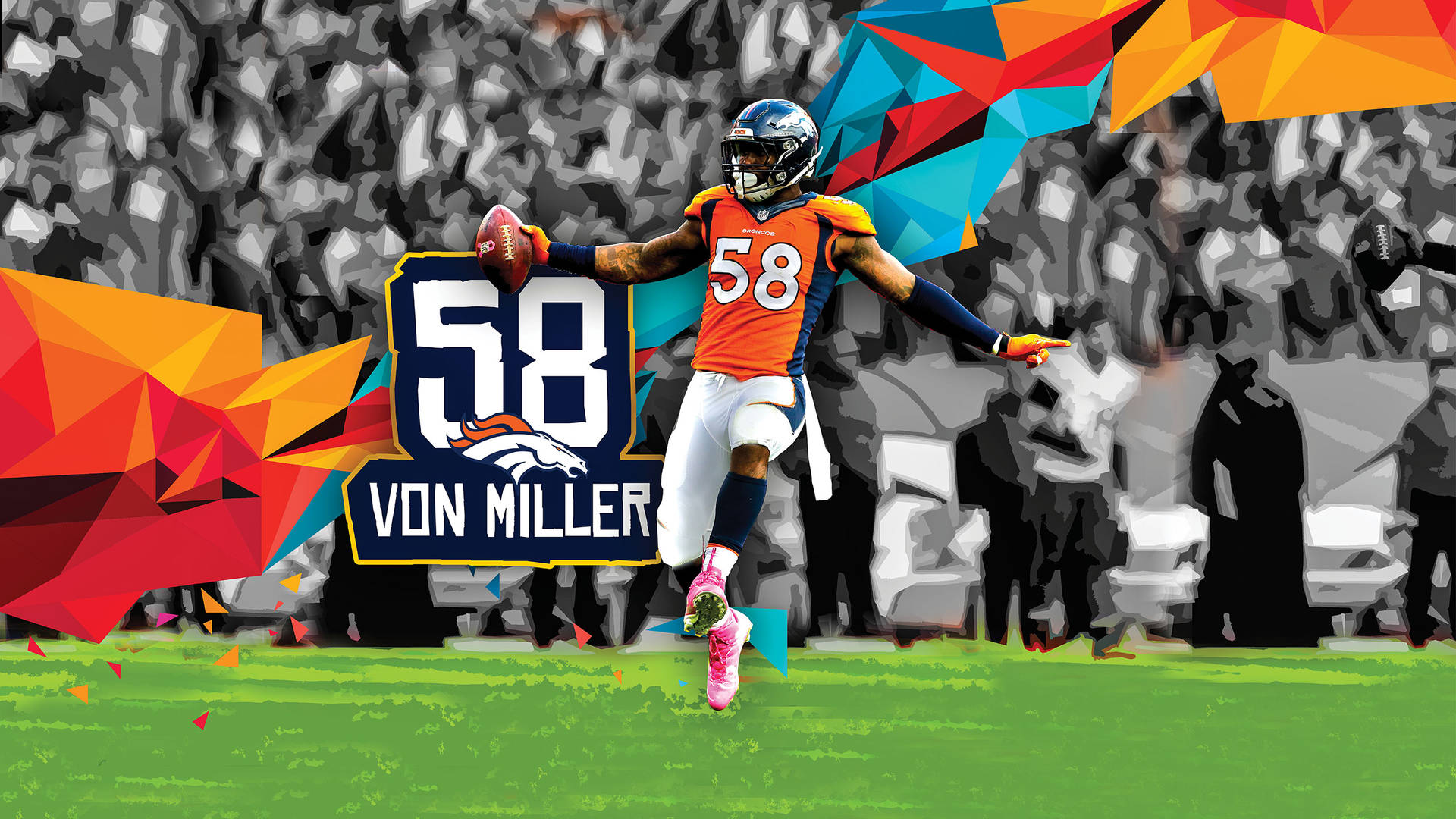 Von Miller 桌布