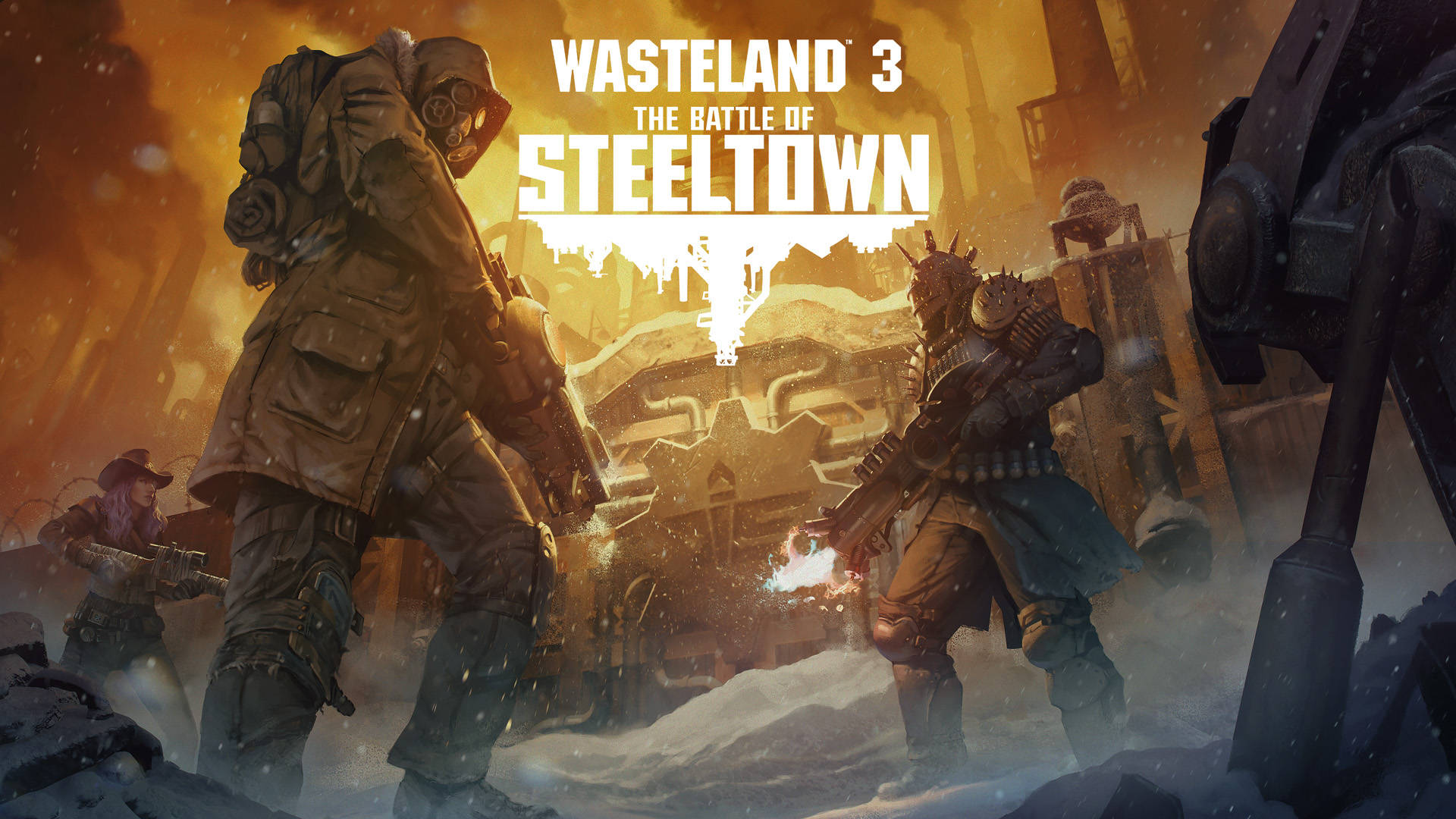 Video Game Wasteland 3 Wasteland 3: The Battle of Steeltown HD Wallpaper | Background Image