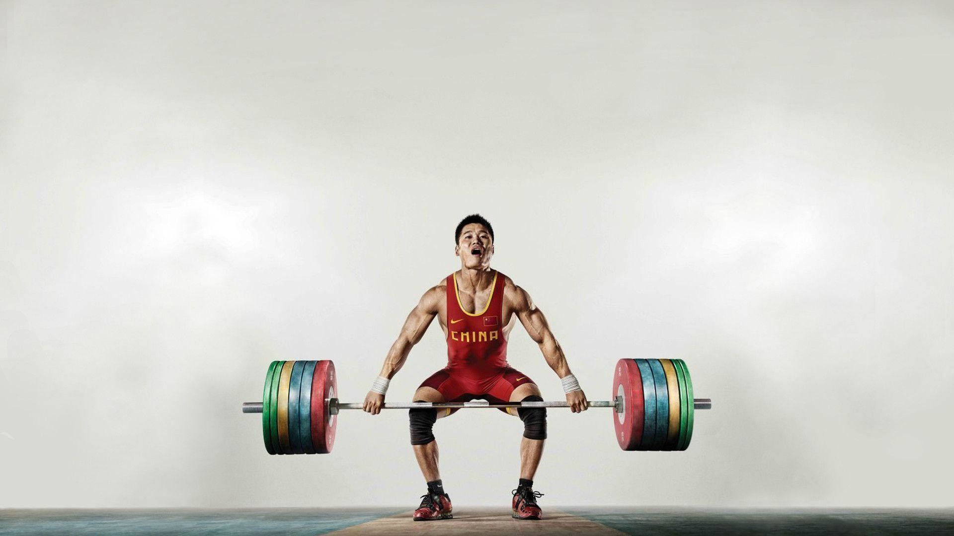 Weight Lifting 桌布