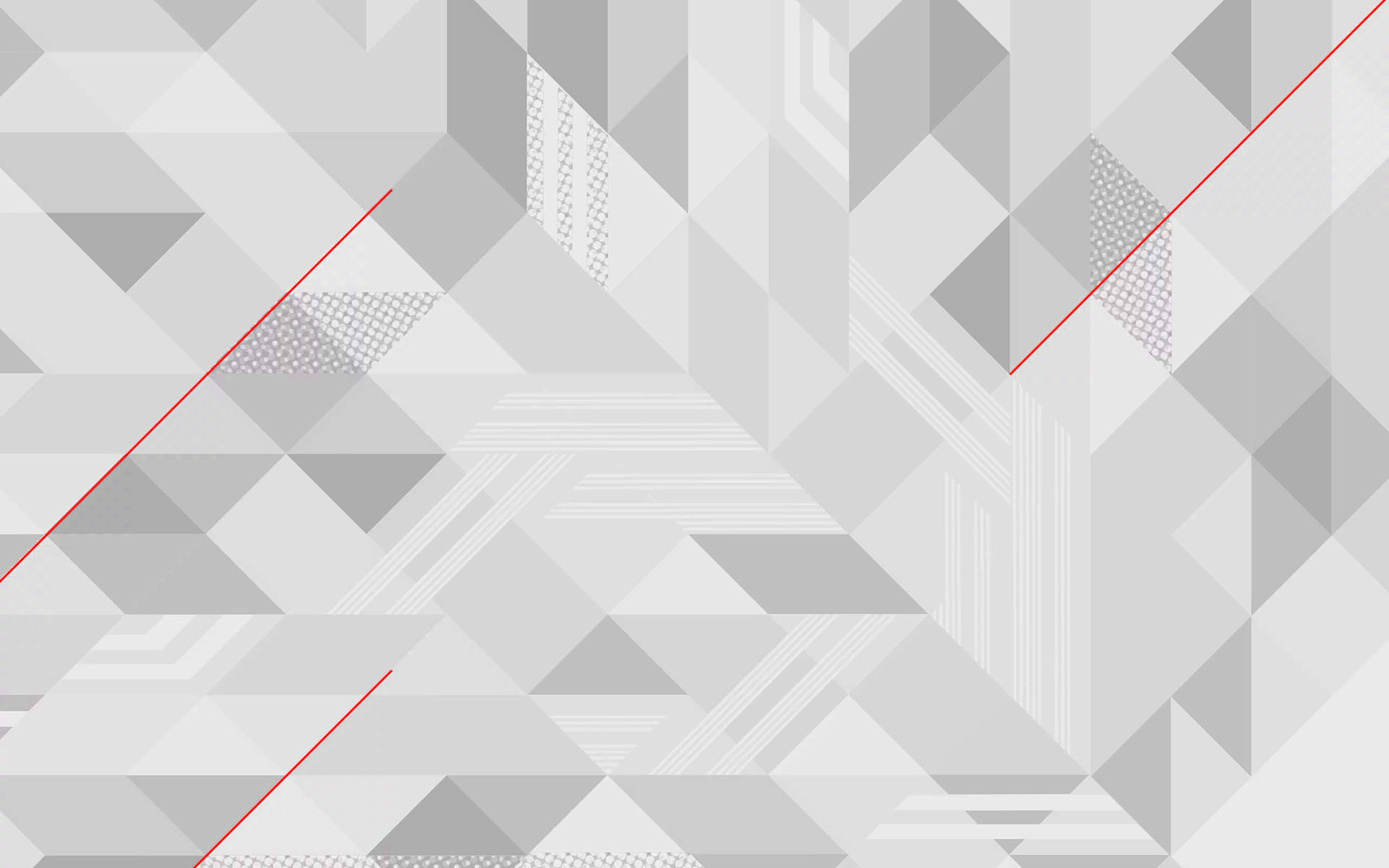 White Abstract 桌布