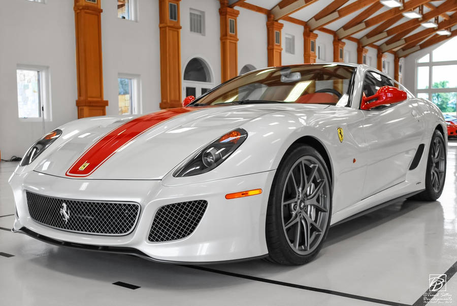 White Ferrari 桌布