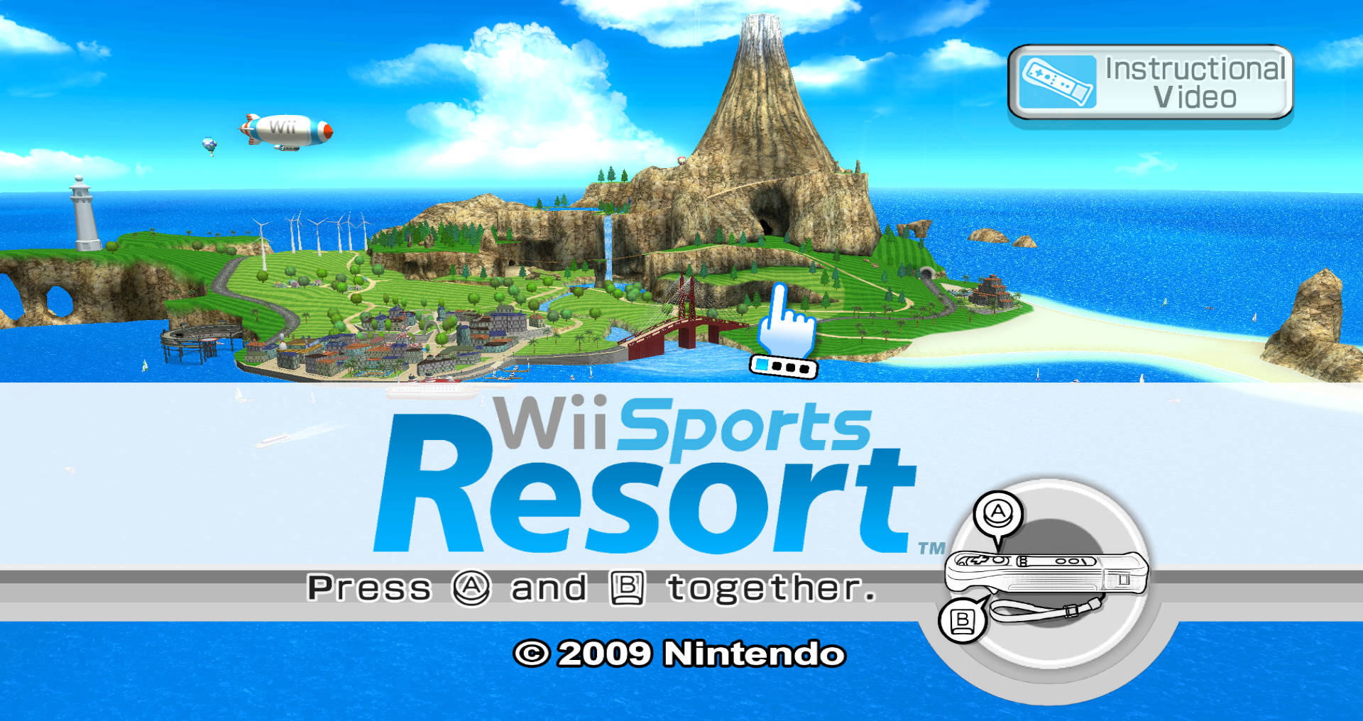 Wii Sports Resort 桌布